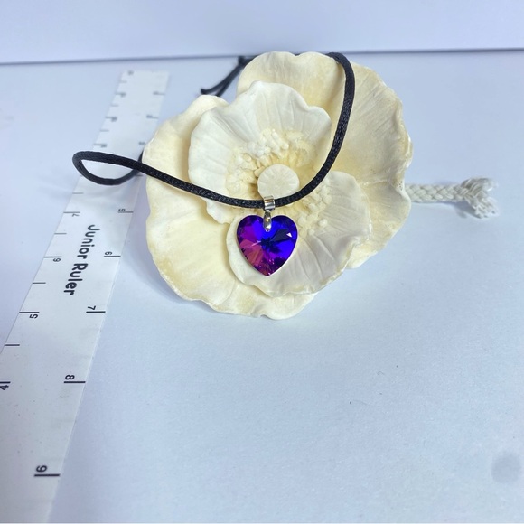 6for$20❤️Elegant Purple and Blue heart Pendant car charm - Picture 5 of 7